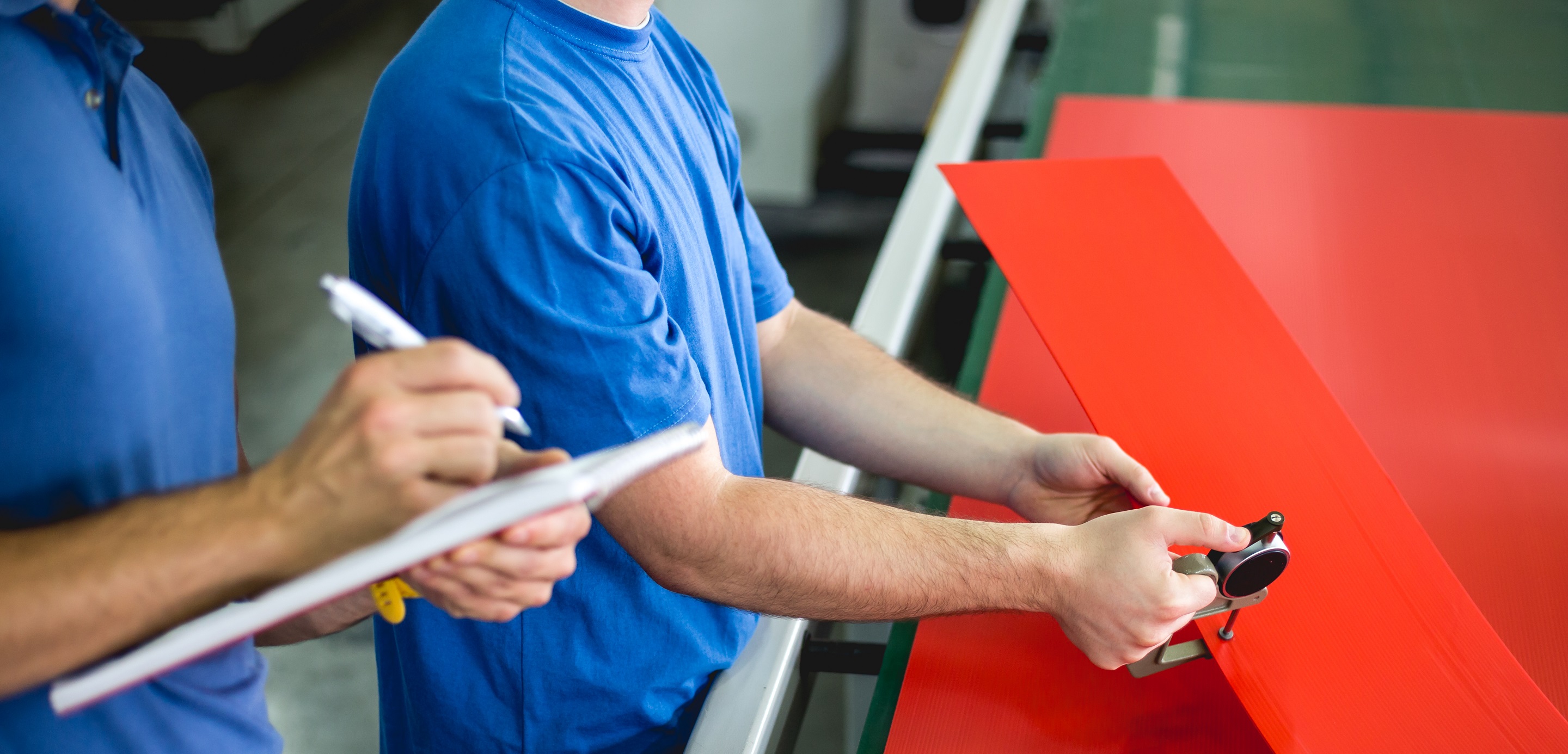 Working in factory Working in factory