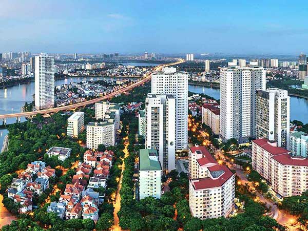 Vietnam city landscape Vietnam city landscape